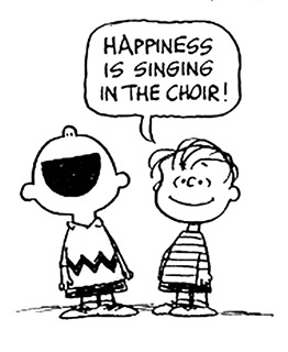 Le bonheur, c'est de chanter en chœur